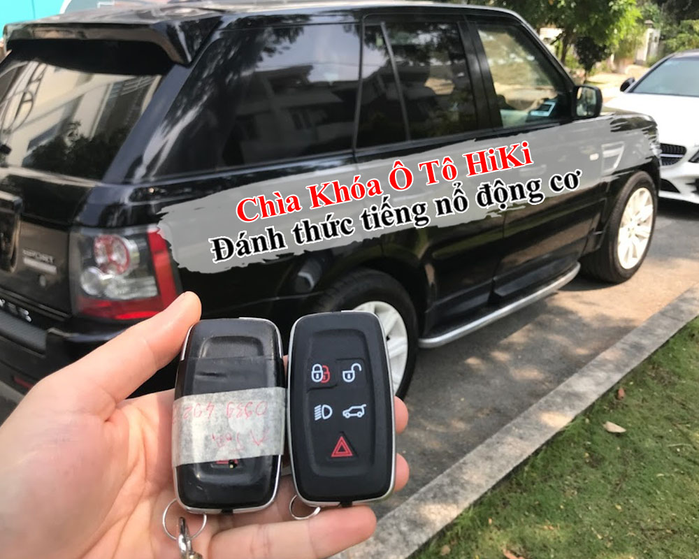 lam chia khoa xe land rover sport tan noi