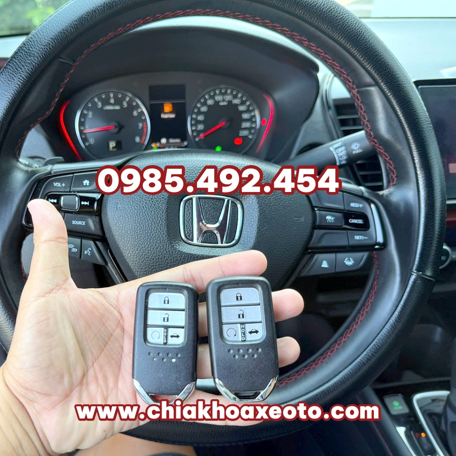 Chìa Khóa Honda City 2021–2026 2 Tư vấn làm chìa khóa Honda City 2021–2026